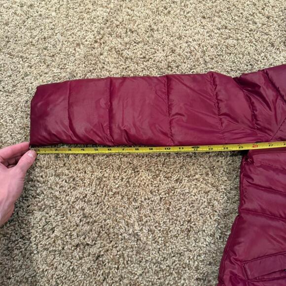 The North Face Girl Moondoggy 2.0 Hooded Jacket Sz.M Pink Goose Down 550 Quilted - Picture 8 of 8